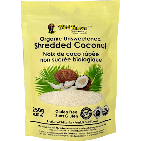 Organic Unsweetened Shredded Coconut